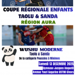 Lire la suite à propos de l’article Coupe Régionale Enfants – WUSHU Taolu & Sanda-light