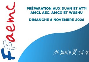 Lire la suite à propos de l’article Préparation aux DUAN et ATT1 & Stage de Tuishou